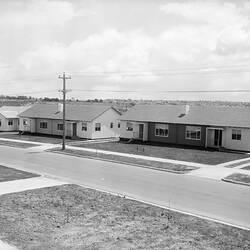 Negative - Olympic Village, Heidelberg West, Victoria, Nov 1956