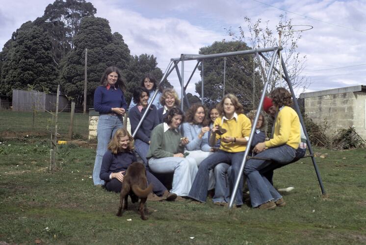 Students of Hope Macpherson Black on Excursion, Victoria, Nov 1975