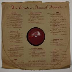 Disc Recording - H.M.V., "Our Greatest Successes, parts 1 and 2", Cicely Courtneidge & Jack Hulbert., 1936-1956