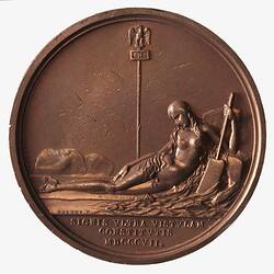 Medal - French Army on the Banks of the Vistula, Napoleon Bonaparte (Emperor Napoleon I), France, 1807