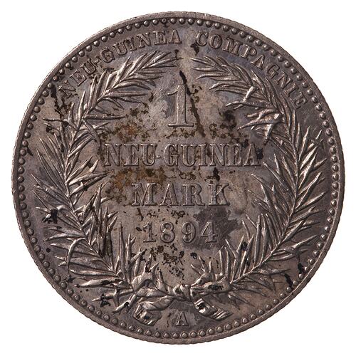 Coin - 1 Mark, German New Guinea (Papua New Guinea), 1894