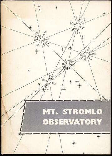 Booklet - Mount Stromlo Observatory, A.K. Lojkine, 1957