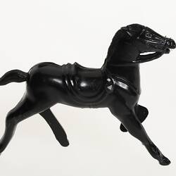 Toy Horse - Black Plastic