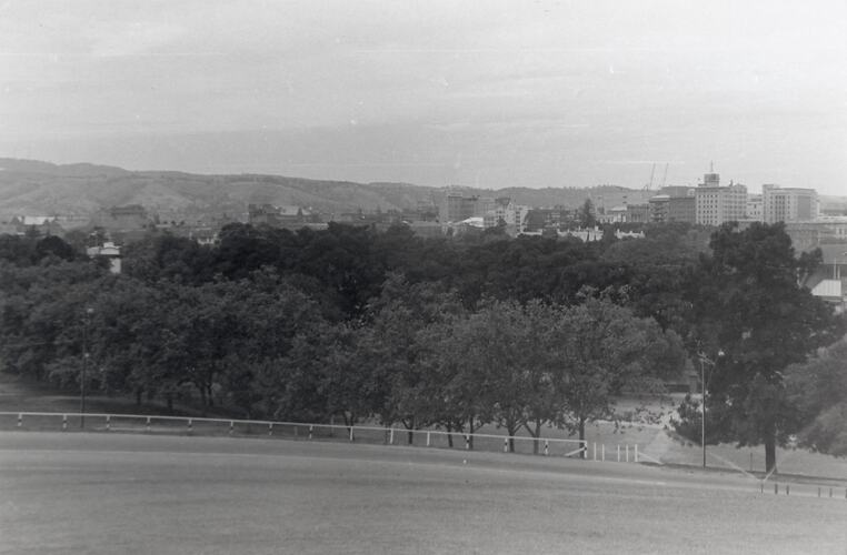 View from Montefiore Hill, Adelaide, 12 Dec 1961