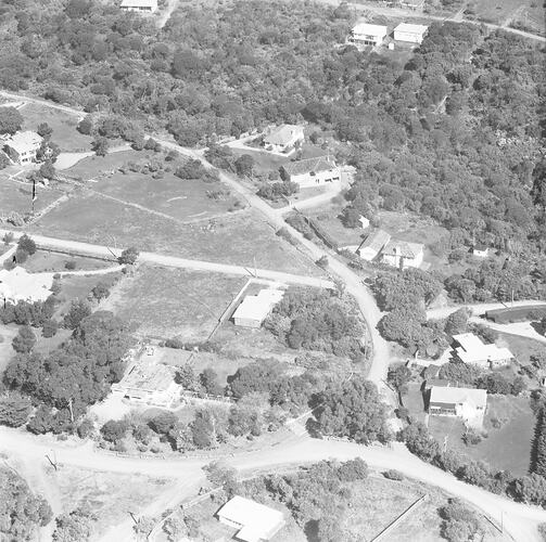 Negative - Aerial View of Frankston, Victoria, 31 Aug 1961