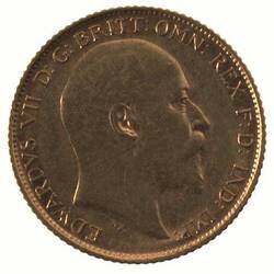 Coin - Half Sovereign, New South Wales, Australia, 1908