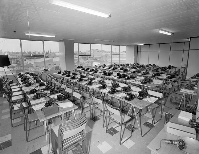 Consolidated Zinc, Call Center Interior, Victoria, 10 May 1959