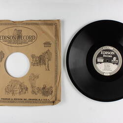 Disc Recording - Edison, Double-Sided, 'Gloria' & 'Crucifix',1919-1929