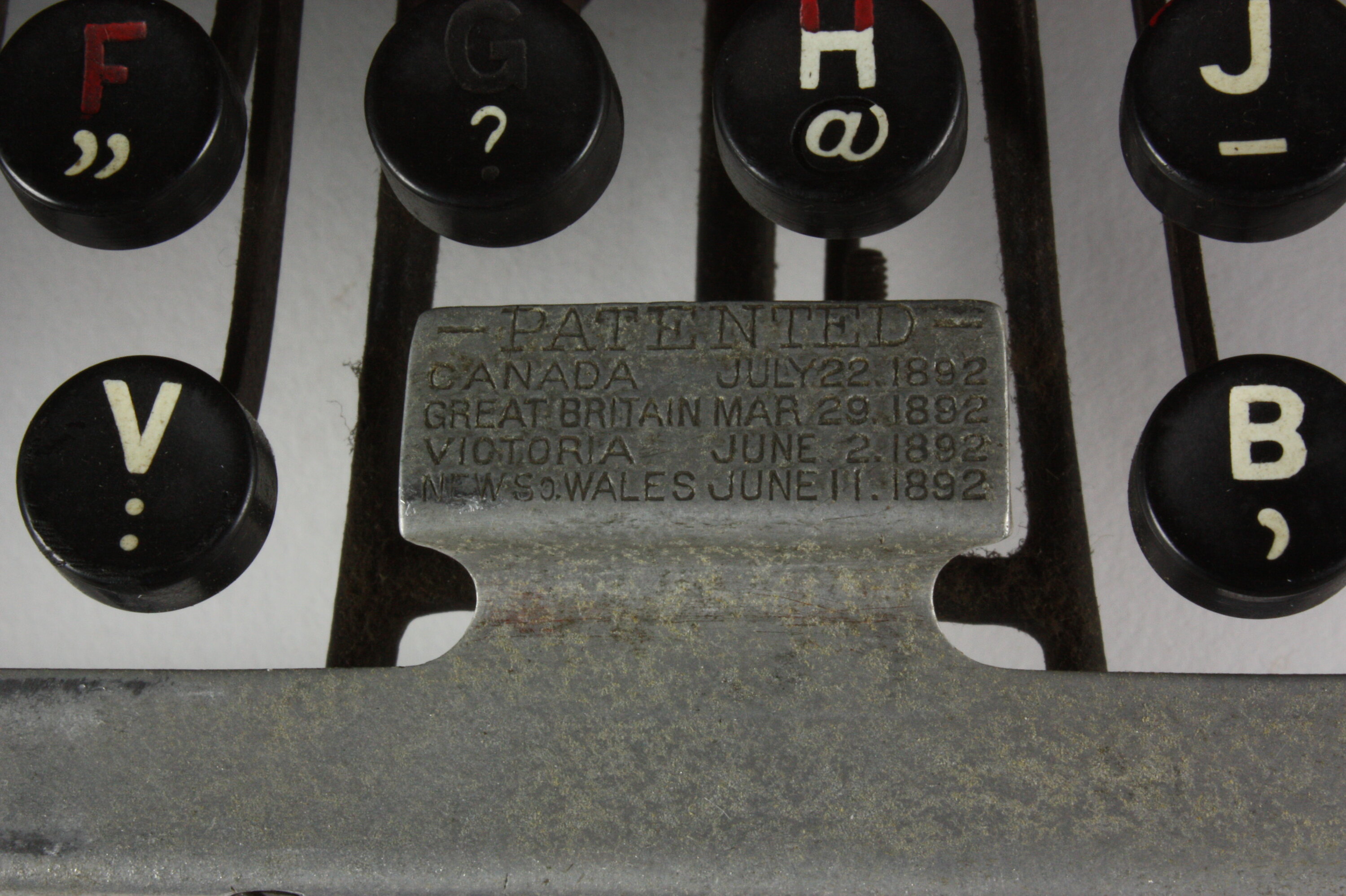 Typewriter - Williams Manufacturing Co., Empire Model, 1900-1904