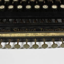 Typewriter - Remington, Standard Model No. 7, 1907