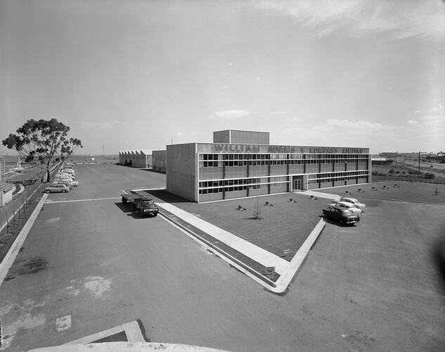 William Adams & Co, Factory Exterior, West Footscray, Victoria, 11 Feb 1960