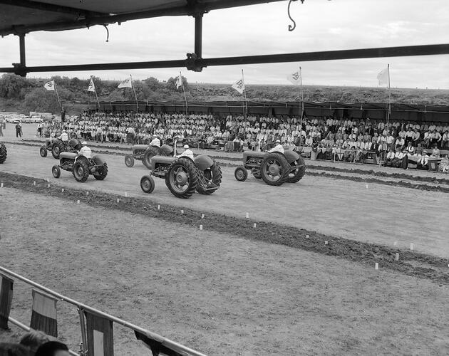 Massey Ferguson, Pageant of Products Display, Melton, Victoria, 13 Feb 1960