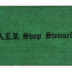 Membership Card - Stanley Hathaway, Amalgamated Engineering Union, Ballarat, Victoria, 1950s