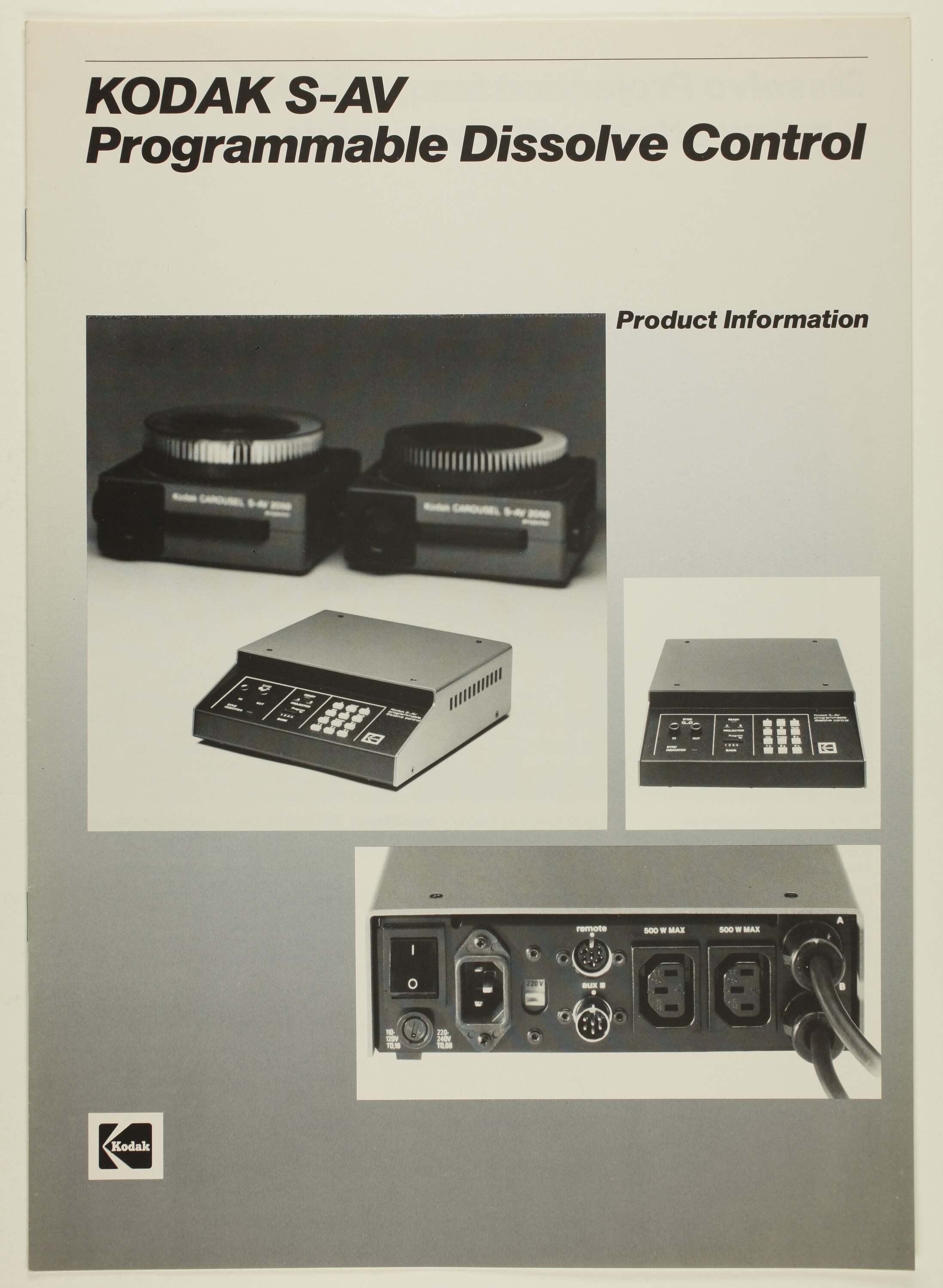 Publicity Brochure - Kodak Aktiengesellschaft, 'Kodak S-AV