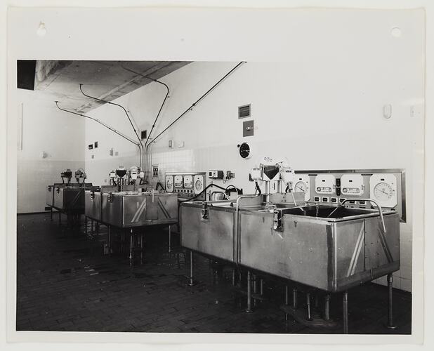 Kodak Australasia Pty Ltd, Holding Room, Coburg, circa 1963
