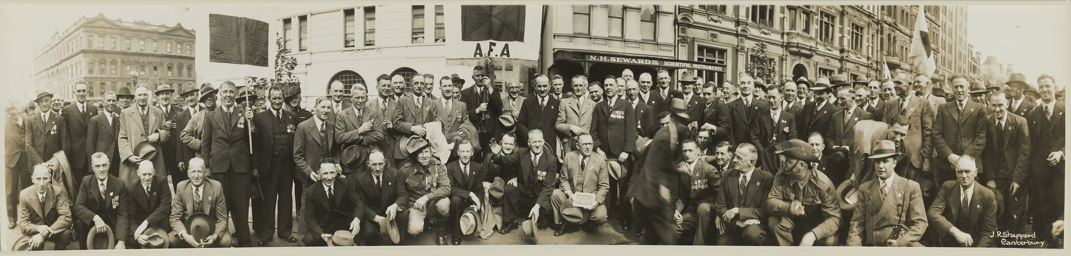 45th Battalion, Anzac Day Marchers, Melbourne, circa 1930s