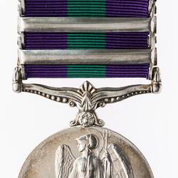Medal - General Service Medal 1918-1962, King George V, 1st Issue, Specimen, Great Britain, 1920 - Reverse