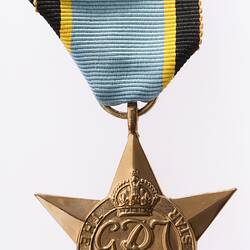 Medal - The Air Crew Europe Star, Specimen, Great Britain, 1945 - Obverse