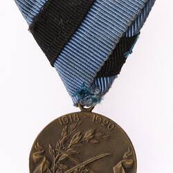 Medal - Vabadussja Medal 'Kodu Kaitseks', Estonia, 1918-1920 - Reverse