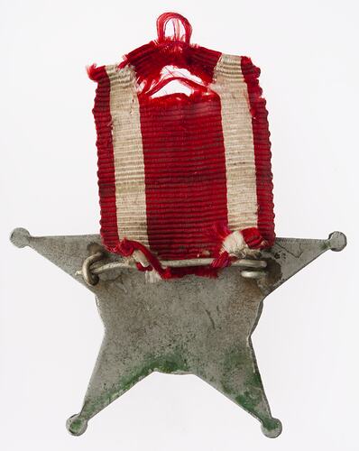 Medal - War Medal 1915, Enlisted Men, Turkey, Ottoman Empire, 1333 AH (1914-1915 AD) - Reverse