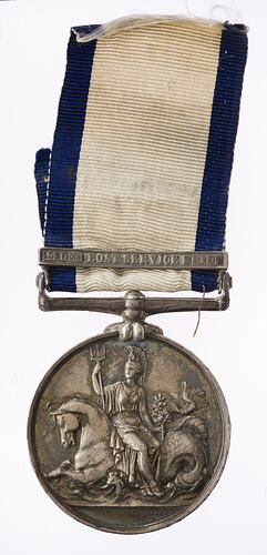 Medal - Naval General Service Medal 1793-1840, Great Britain, 1848 - Reverse