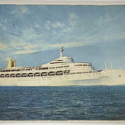Postcard - P&O Orient Line 'Canberra', Myerscough, 1963