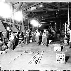 Photograph - H.V. McKay, Blacksmith's Department, Sunshine, Victoria, 1910-1920