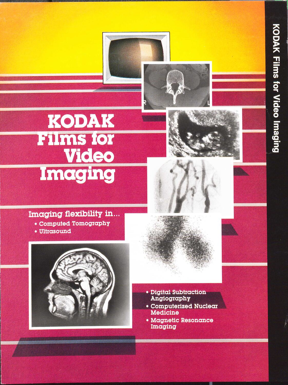 Publicity Leaflet Eastman Kodak, 'Kodak Films For Video Imaging', Aug