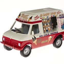 Motor Van Model -  CF Bedford, 1970s Ice Cream Van, 'Mr Dairy Whip', 2000