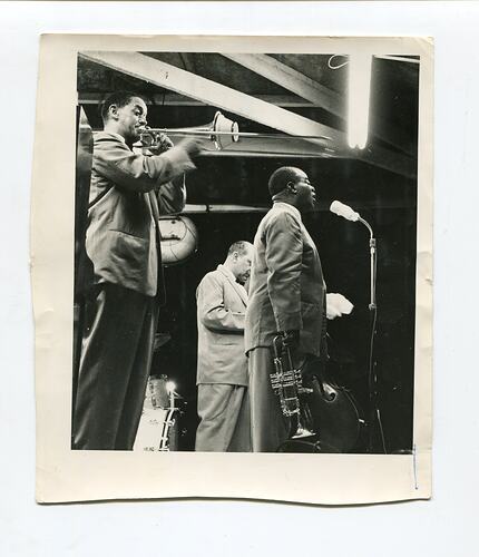 Photograph - Louis Armstrong Performing, circa 1950s
