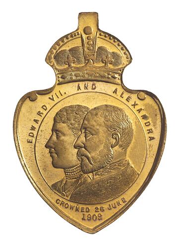 Medal - Edward VII Coronation, Concord, 1902 AD
