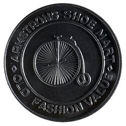 Medal - Armstrong Shoe Mart, Frankston, 1987 AD