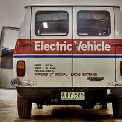Electric Van - Lucas, Bedford, 1980