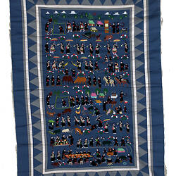 Banner - Hmong Community, Yao Style, Victoria, 1990