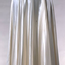 Skirt - Prue Acton, `Byzantine', Cream Silk, 1980