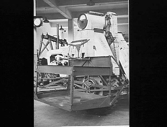 Rice Header Photograph - Massey Ferguson, Farm Equipment Manufacture & Field Trials ...