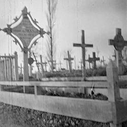 Negative - Alfred Galbraith's Grave, France, 1916
