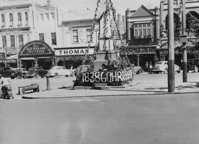 Photograph - Street Scene, Ballarat, 1938