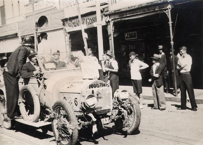 Photograph - Decorated Car, Ballarat, 1935
