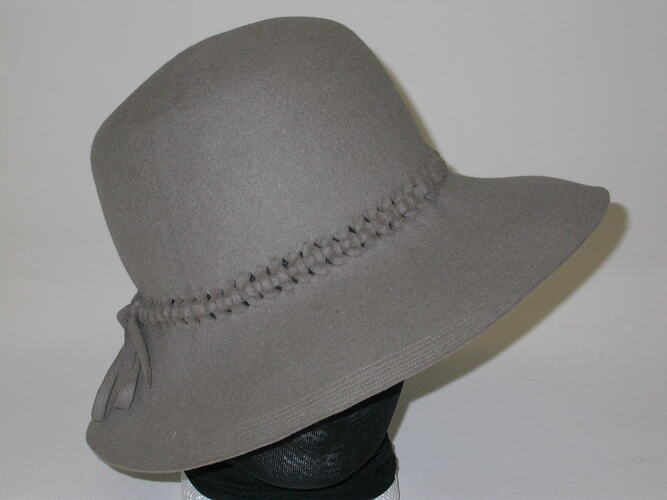 Hat - Grey Felt