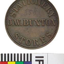 J.W. Buxton Token Penny