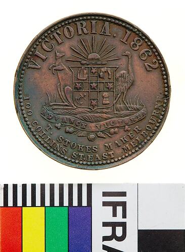 Thomas Stokes Token Penny