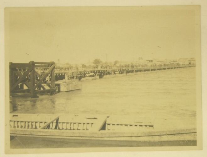 Maude bridge over Tigris River.