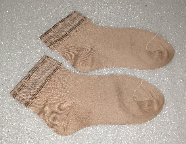Socks - Pair of, Camel