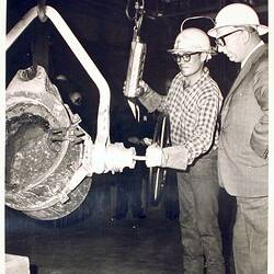 Photograph - Massey Ferguson, Official Opening of the Sunshine Foundry by Premier Bolte, Sunshine, Victoria, 16 Nov 1967