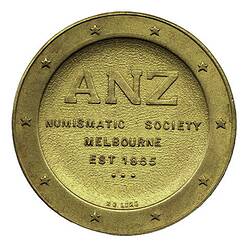 Medal from the 1965 ANZ bank
