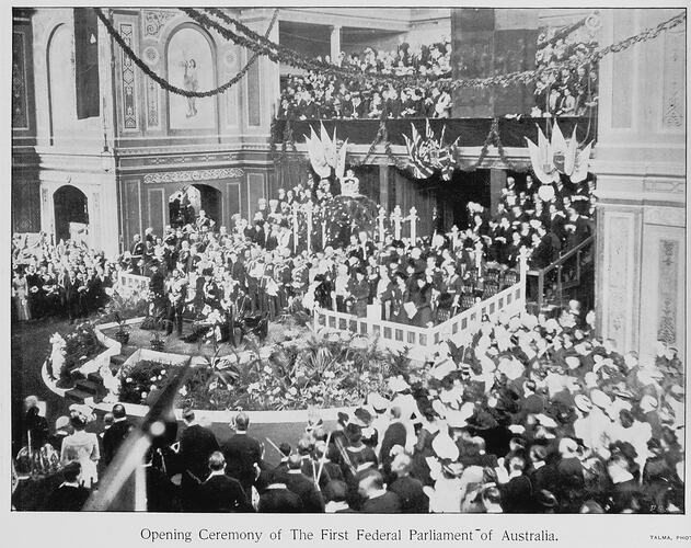 Booklet - 'The Duke & Duchess A Memento of Their Visit to Melbourne', Leslie W. Craw, Melbourne, 1901