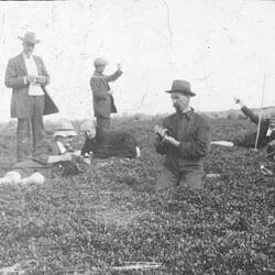 Lantern Slide - Mud Islands, Victoria, Date Unknown