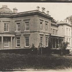 Photograph - House with Domed Portico, Tom Robinson Lydster, World War I, 1916-1919