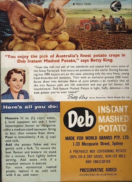 Deb potato discount